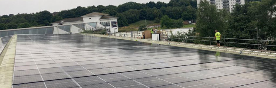 Commercial Solar Installation